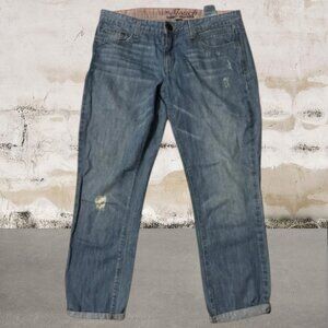 Tommy Hilfiger Women's Slim Slouch Blue Boyfriend Jeans Size 6